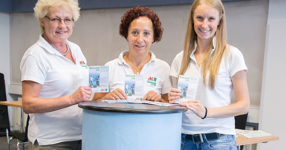 Gesund & Fit kommt auch zu Ihnen in die Firma.
