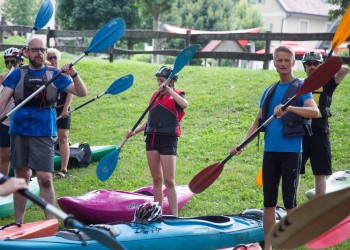 Paddeln auf der Sulm, 13. August 2021
